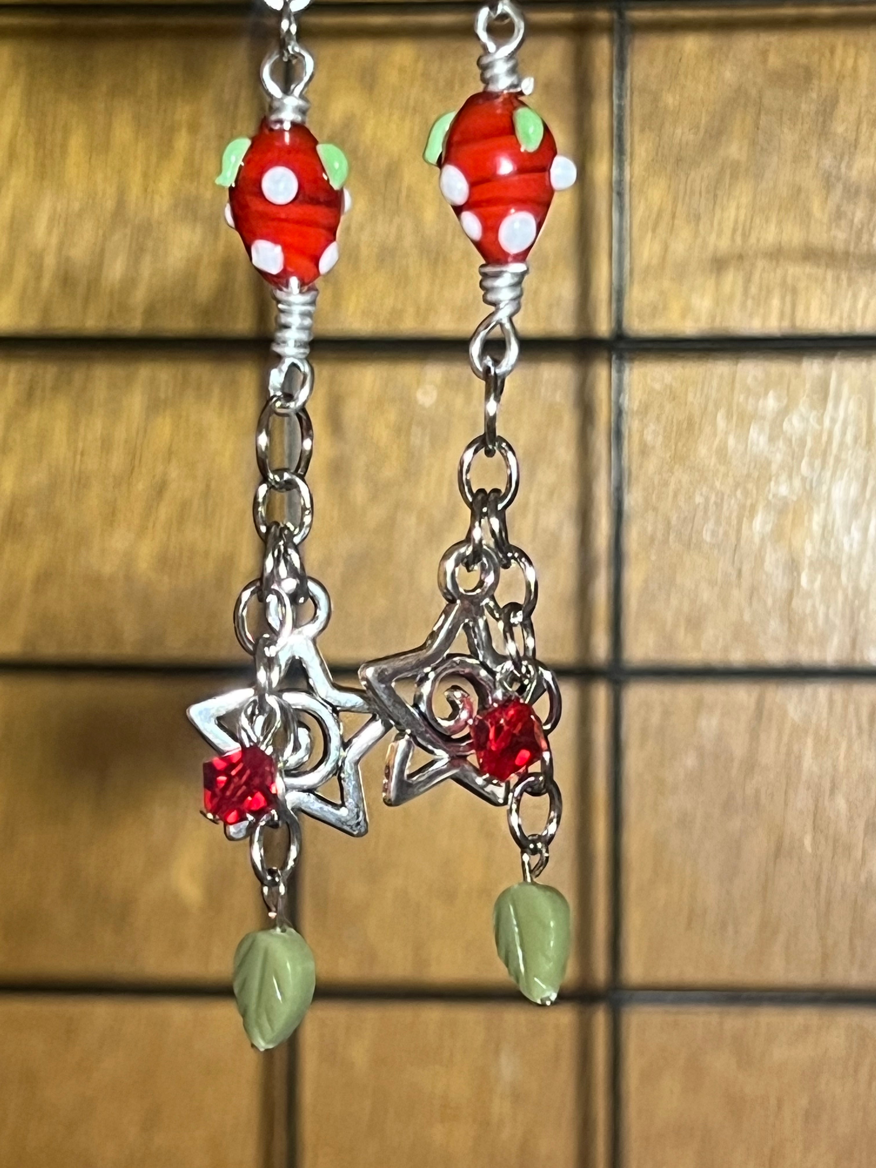 Moss & Magic Drop Earrings